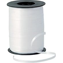 Decorative Ribbon Ribbon 5 mm x 460 mt, White