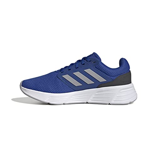 Image of adidas Men Galaxy Q Synthetic Running Shoes HALSIL /Carbon /FTWWHT | LIV00