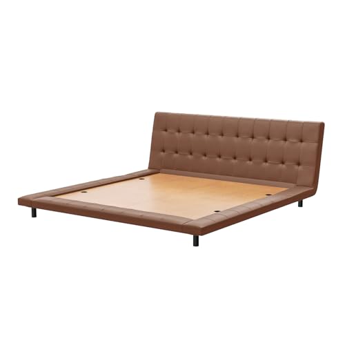 Image of Wakefit Somora King Size Non Storage Upholstered Bed