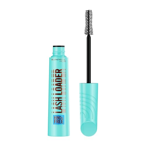Rimmel Kind & Free Lash Loader Mascara, Mascara Volumateur, Sans Bavure, Sans Paquets, Sans Transfert, Formule Vegan, 9,5 ml, Aubergine
