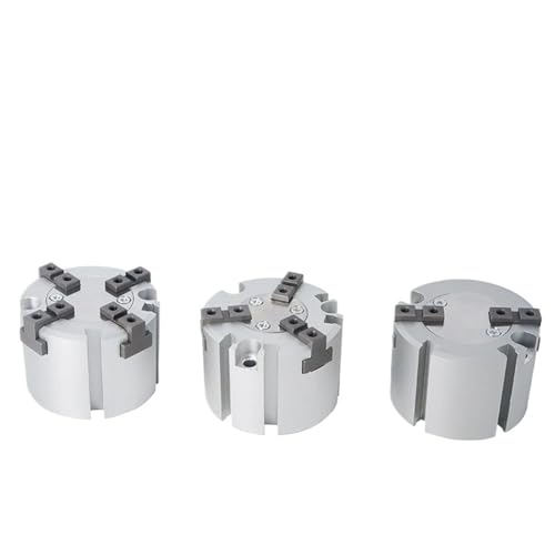 Cilindro neumático MHS3 25D pinza de tres dedos estilo paralelo serie MHS2 MHS4 4