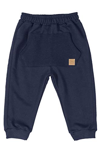 Calça Básica Sem Felpa e Gorgurão Bebê-Meninos Up Baby, Azul, P