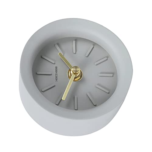 Asakkura 1 Peça Cinza Claro Relógio Mudo Relógio De Mesa Relógio De Mesa Relógio De Mesa Dropshippin