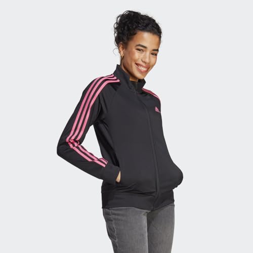 Image of adidas Women's Essentials Warm-Up Slim 3-Stripes Track Jacket