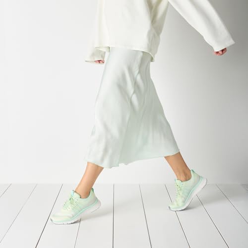 Tamaris Schnürer Damen Vegan sportlich grün,EU 38