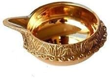 phareLamp Presents Pooja Brass Diwali Kuber Depak for Puja Home Temple-Diya Oil Lamp (1) #A230
