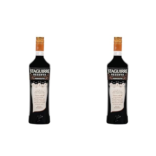 Yzaguirre Vermouth Rojo Reserva, 1 L (Paquete de 2)