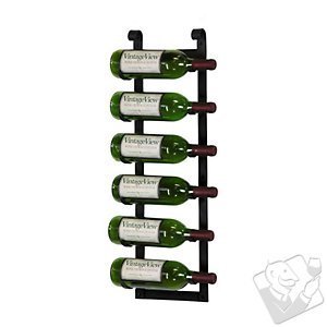 Soporte VintageView Le Rustique para Botellas en Negro Satinado miniatura 1