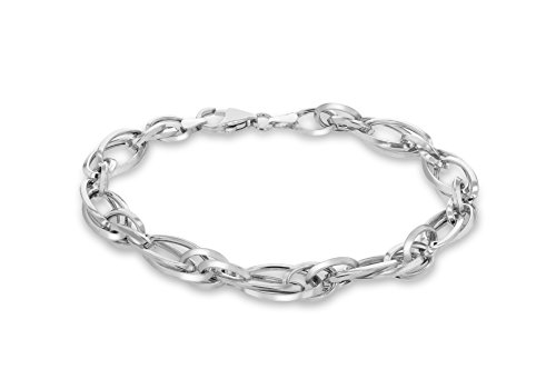 Gros maillons bracelet femme argent 925 Tuscany Silver, fini les mailles fragiles qui cassent