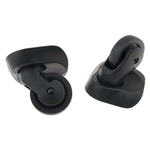 1 Pair Suitcase Luggage Bag Repair Wheels Trolley Fixed Casters - Wear-Resistant and Bearing (A23-Size S)