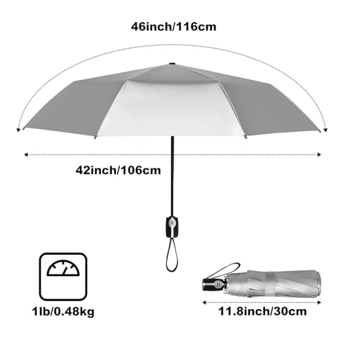 Parapluie de voyage Mazda CX5 CX8 2020-2024 automatique compact noir - 3