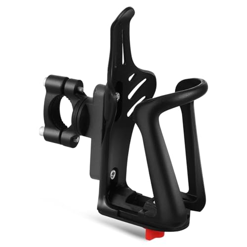 Soporte de botellas ajustable para manillar que evita caídas en moto 2