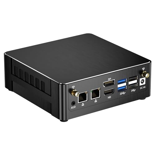 Image of Thdeukoty Mini PC i9-13900H, 14C /20T Up to 5.4GHz, 32G DDR5 RAM 512G NVMe SSD, Mini Desktop Computer Win 11 Pro, Dual 2.5G LAN, WiFi6E, BT5.3, DP /HDMI /USB4 Triple Display, VESA