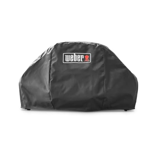 Weber 7117 Premium Grillabdeckung für Q100/1000 Serie, schwarz 2 Weber 7140 Abdeckhaube für Pulse 2000, Schwarz, 25.7 x 6.4 x 30.7 cm