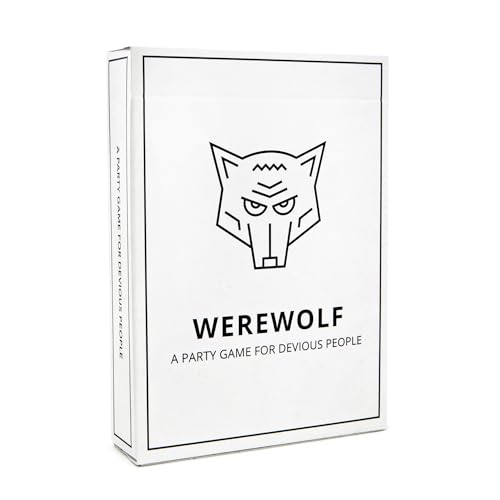 Werewolf A Party Game For Devious People，Card Games For Family Birthday And Christmas Gatherings