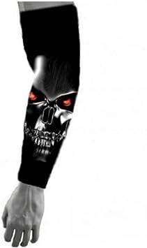 Sports Compression Arm Sleeve - Demon Skull