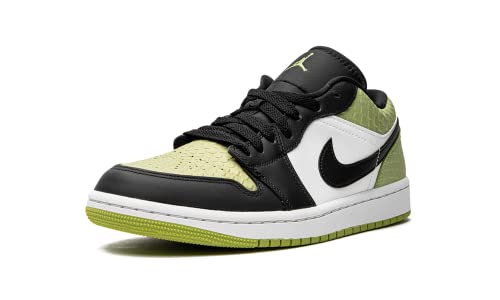 Nike Jordan Womens WMNS Air Jordan 1 Low SE DX4446 301 Vivid Green Snakeskin - Size 6W