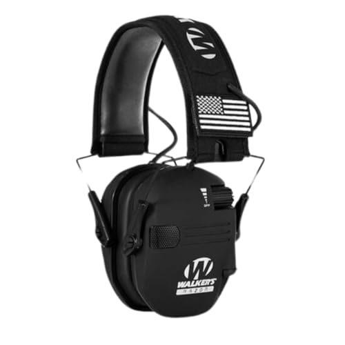 Abafador Protetor De Ouvido Eletrônico (PRETO)