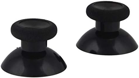 Analog Stick Thumbsticks Joystick Cap for Xbox One Controller Mushroom Cap Rubber Cover (Black) image 2