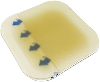 Pack of 10 Cutiderm Sterile Hydrocolloid Adhesive Wound Dressing 5cm x 5cm - Suitable for cuts, Scratches, grazes, Superficial and Partial Thickness Burns, Pressure sores, and venous Leg ulcers