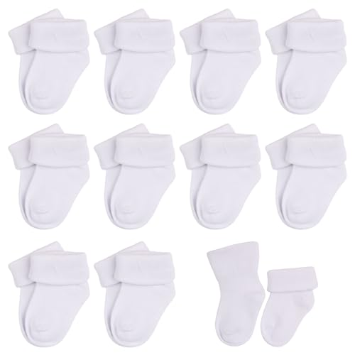 UILYNIU 10 Paar Baby Socken Babysocken für Jungen Mädchen, Baby...