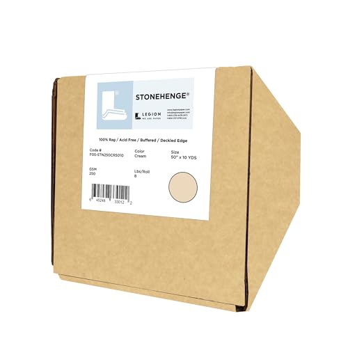 Stonehenge 100% Cotton Medium Weight Roll, Cream, 50