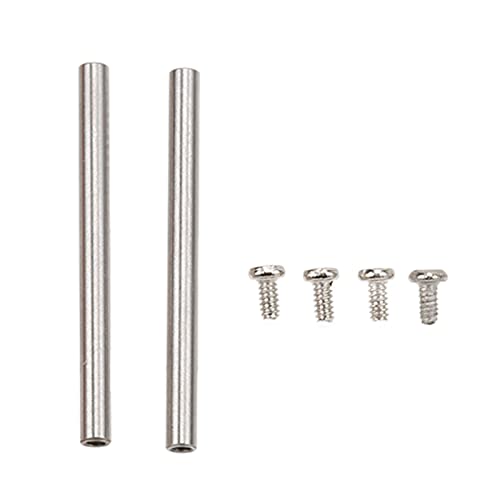 Akozon 1 par RC, XK K110 Piezas de Actualización del Helicóptero R C Horizontal Metal Sheft Main para SETRC
