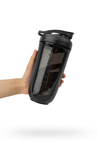 Image of Fuel Shaker Bottle - 700 ml | BPA-Free, Leak-Proof with Mixing Mesh | Premium Black Protein Shaker for Gym & Fitness