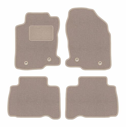 Tapis de voiture pour Lexus NX 300H en velours beige