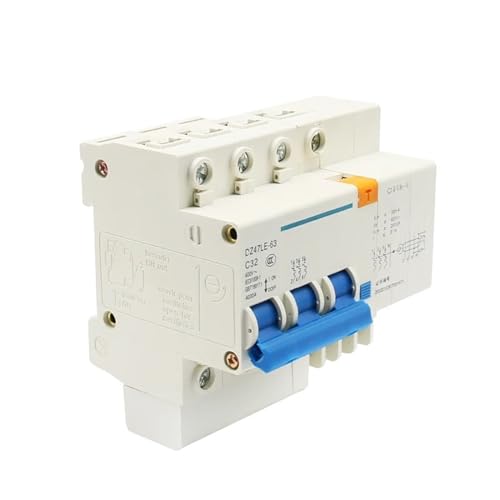 Disjoncteur MCB DC 12V 3P 63A pour protection de batterie DZ47-63LE
