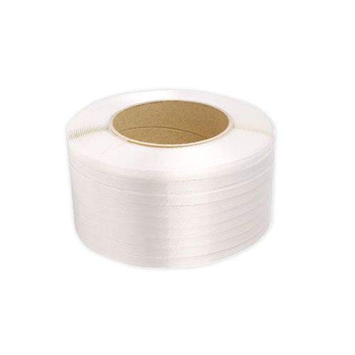 reggetta de polipropileno blanca, autosaldante mm. 12 x 0,6 RT. 2000 ml.