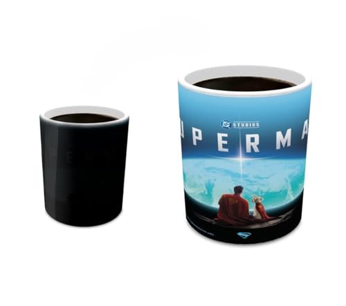 Taza Morphing Mugs DC Comics Superman 11 oz sensible al calor miniatura 1