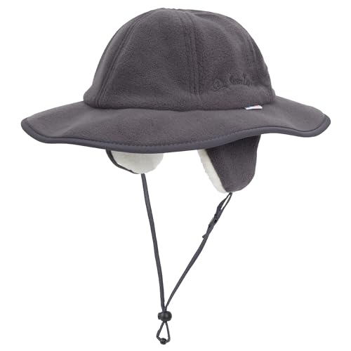 SwimZip UPF 50+ Sun Protective Kids' Wide Brim Fleece Winter Sun Hat - Main Image