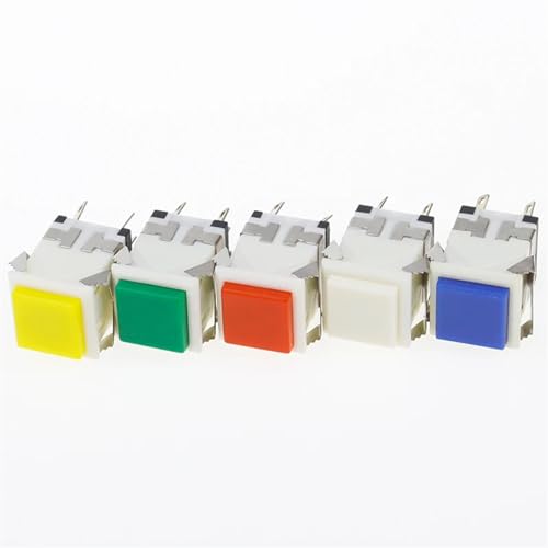 Interrupteur carré bleu à 6 broches pour restaurer vos appareils