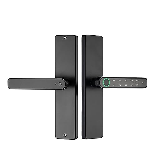 Tuya Smart Lock com impressão digital digital eletrônico inteligente fechadura de porta com senha de