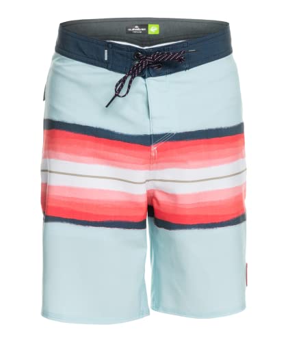 Swim trunk Quiksilver bleu gris taille 25 short de bain garçon 10 ans