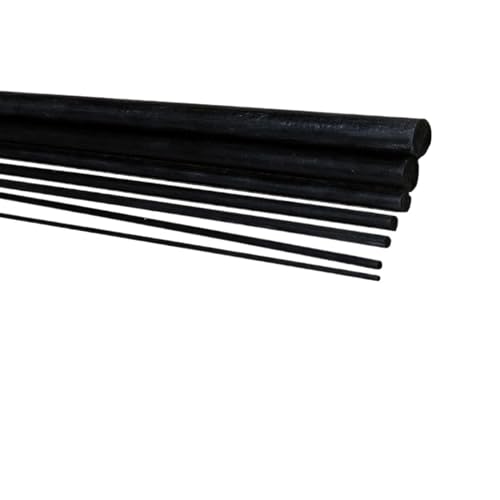 20pcs/lot Carbon Fiber Rods for RC Plane DIY tool wing tube Quadcopter arm 1mm 1.5mm 2mm 3mm (500mm) Carbon Fiber Rods(1.5mm)