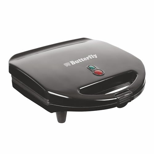Image of Butterfly Crosta Toast 750W Sandwich Maker | Non-stick Coated Plates | 1 Year Warranty | 750W