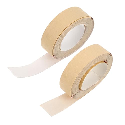 VILLCASE 2 Roll Edging Tape for Lampshades DIY Table Lamp Edging Strip Self Adhesive Cloth Strip Off for Home Decor Craft Projects