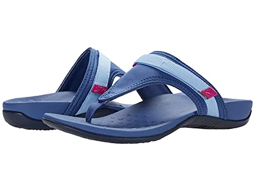 Vionic Tiffany Women's Toe Post Supportive Sandal Indigo - 6 Medium #TOP16