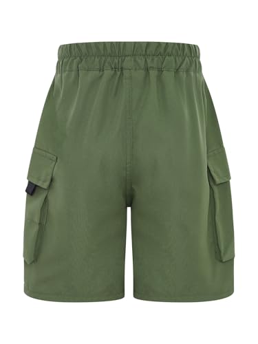 Kids Boys Pull on Cargo Shorts Outdoor Camping Hiking Shorts Casual Jogger Trousers Summer Sports Clothes4