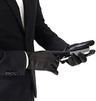 Amazon | [デンツ] ヘアシープ レザーグローブ 15-1100 Elton 手袋