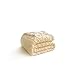 YYTCOZYY Cable Knit Sherpa Blanket – Reversible Soft Plush Throw Blanket for Couch Bed Sofa, Cozy Warm Fleece Blanket for All Seasons (Beige, 60