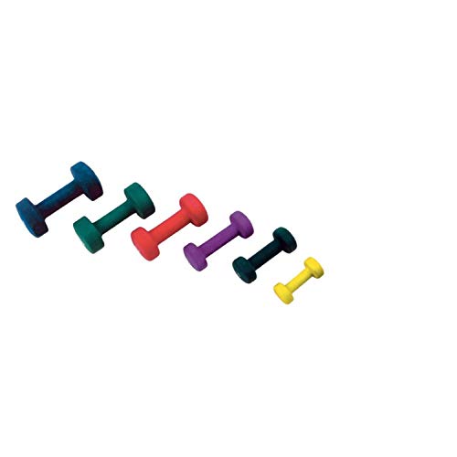 Manillar Neopreno kg 4 JK Fitness Verde Flou