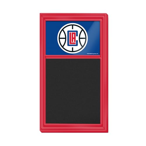 The Fan-Brand NBA Los Angeles Clippers: Chalk Note Board- Sports Decor for Home, Game Room, Fan Cave & Garage - USA Made