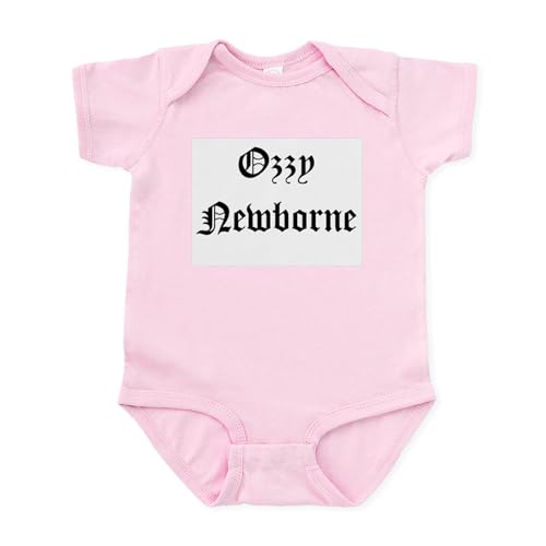 CafePress Infant Creeper Ozzy Newborne Cute Infant Bodysuit Baby Romper Petal Pink