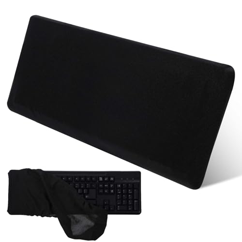 Protector para teclado universal color negro de tela miniatura 1