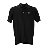 528RC Minor League Baseball Albuquerque Isotopes Herren Performance Mesh Polo Shirt, L, schwarz
