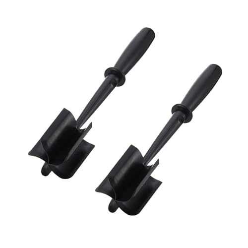 Ginddy Picadora de Carne Manual,Picador De Carne,Picador Multifuncional para Hamburguesas,Carnes Molida y Pollo,Trituradora de Verduras y Alimentos,Accesorio de Cocina Profesional y Duradero (Negro)