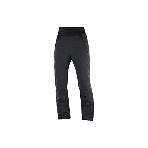 Salomon Women's Catch Me Pant , Black, Large/Short Inseam